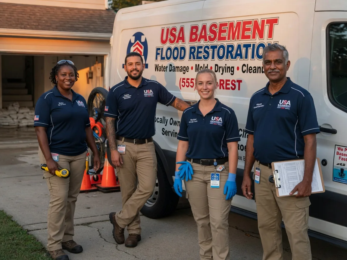 Basement Flood Cleanup company in Rhodelia, KY
